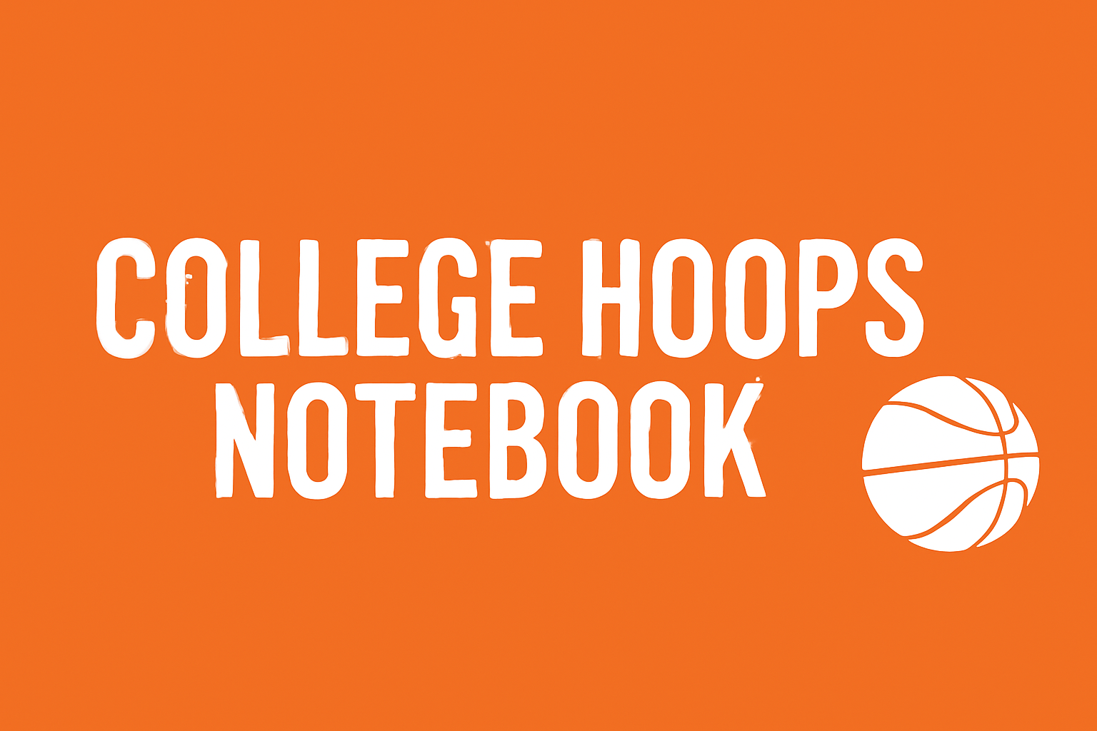 College Hoops Notebook artwork